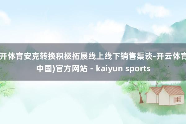 云开体育安克转换积极拓展线上线下销售渠谈-开云体育·(中国)官方网站 - kaiyun sports
